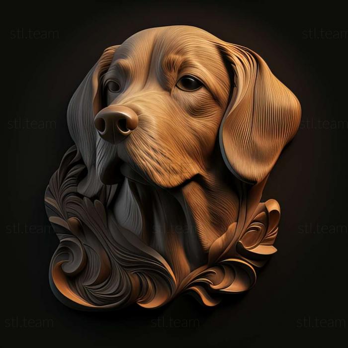 3D model Pel dog famous animal (STL)